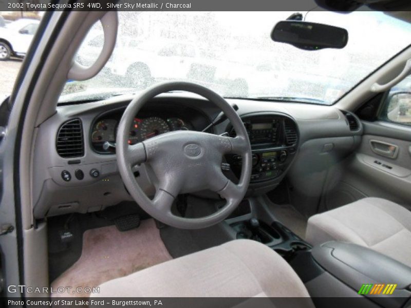 Silver Sky Metallic / Charcoal 2002 Toyota Sequoia SR5 4WD