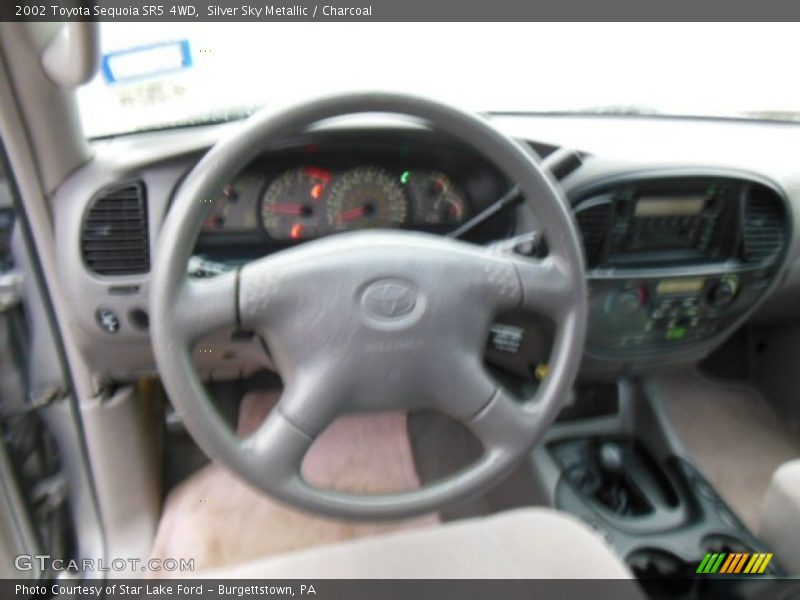 Silver Sky Metallic / Charcoal 2002 Toyota Sequoia SR5 4WD
