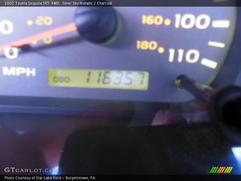 Silver Sky Metallic / Charcoal 2002 Toyota Sequoia SR5 4WD