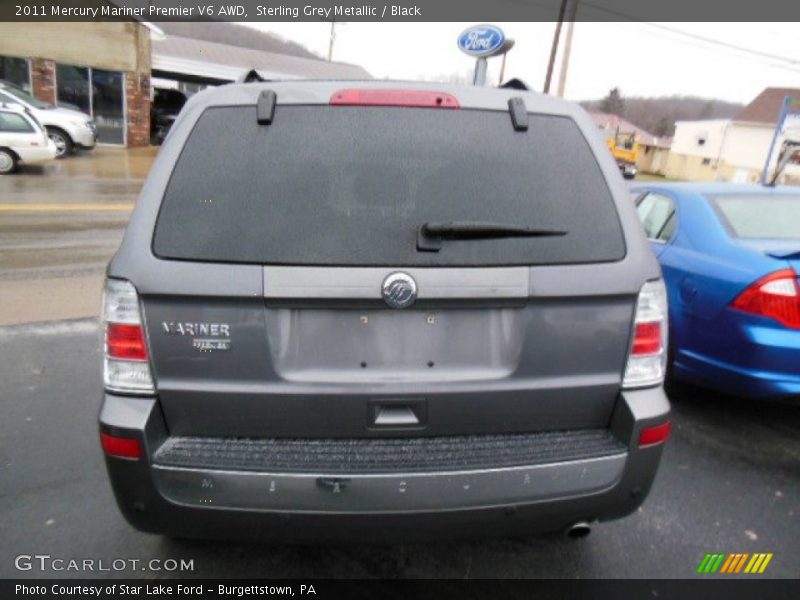 Sterling Grey Metallic / Black 2011 Mercury Mariner Premier V6 AWD