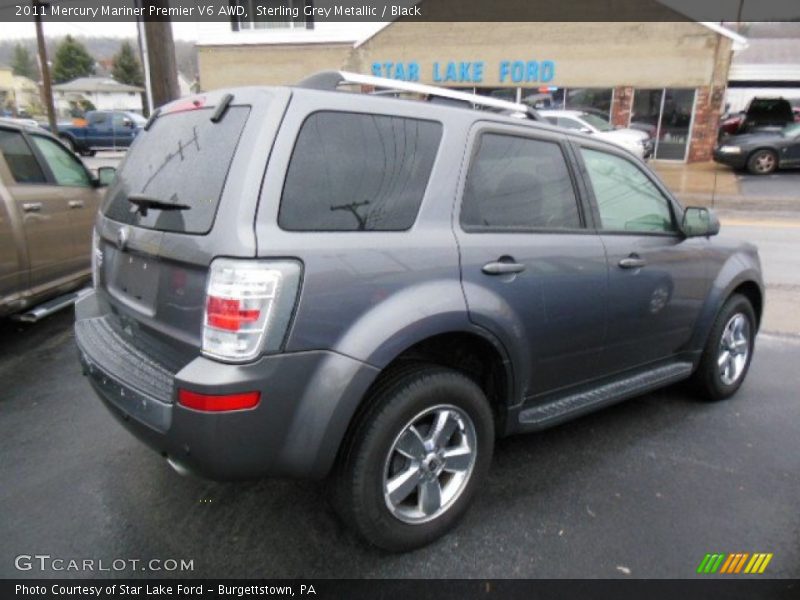 Sterling Grey Metallic / Black 2011 Mercury Mariner Premier V6 AWD