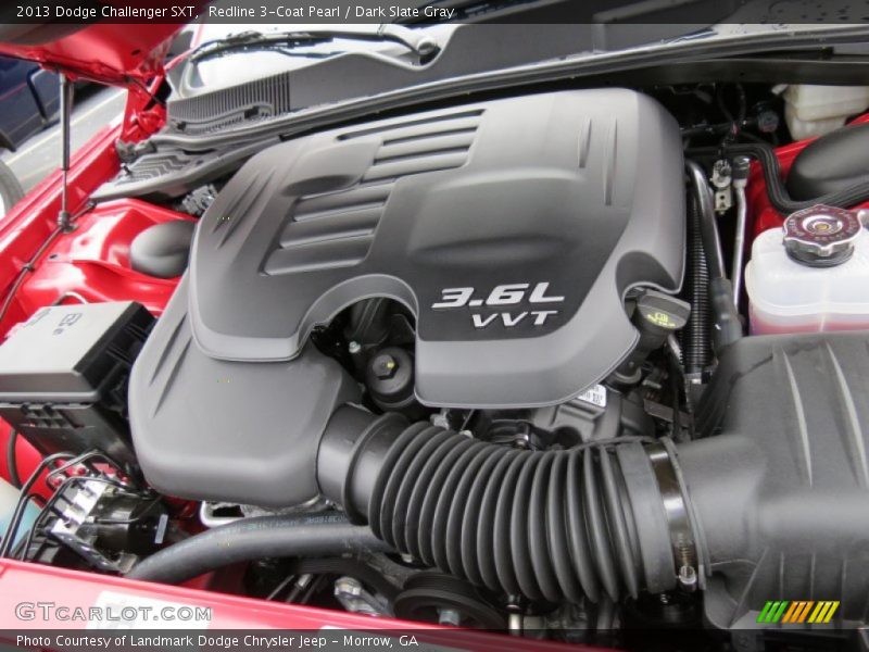 Redline 3-Coat Pearl / Dark Slate Gray 2013 Dodge Challenger SXT