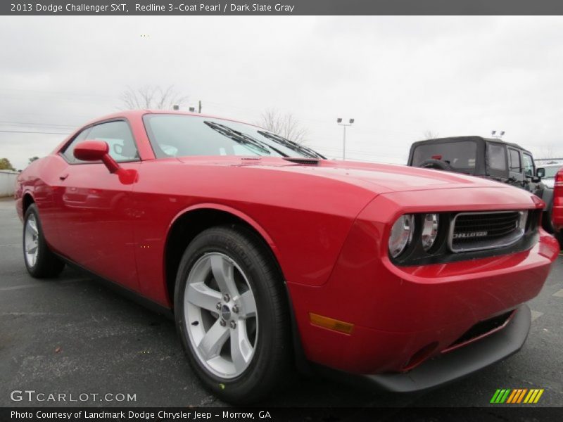 Redline 3-Coat Pearl / Dark Slate Gray 2013 Dodge Challenger SXT