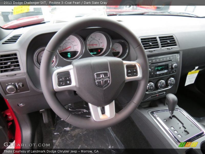 Redline 3-Coat Pearl / Dark Slate Gray 2013 Dodge Challenger SXT