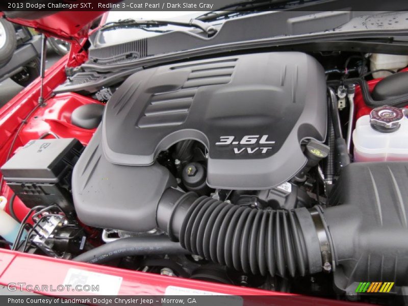 Redline 3-Coat Pearl / Dark Slate Gray 2013 Dodge Challenger SXT