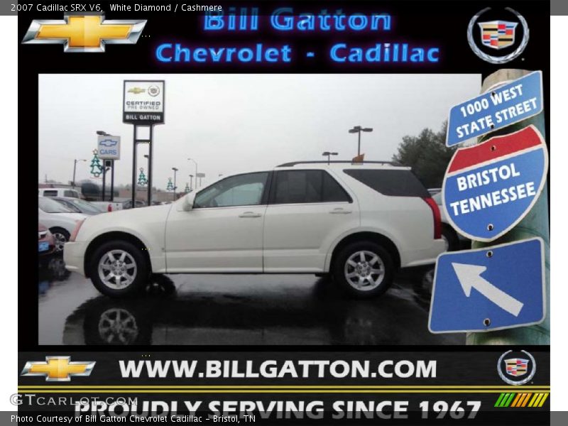 White Diamond / Cashmere 2007 Cadillac SRX V6