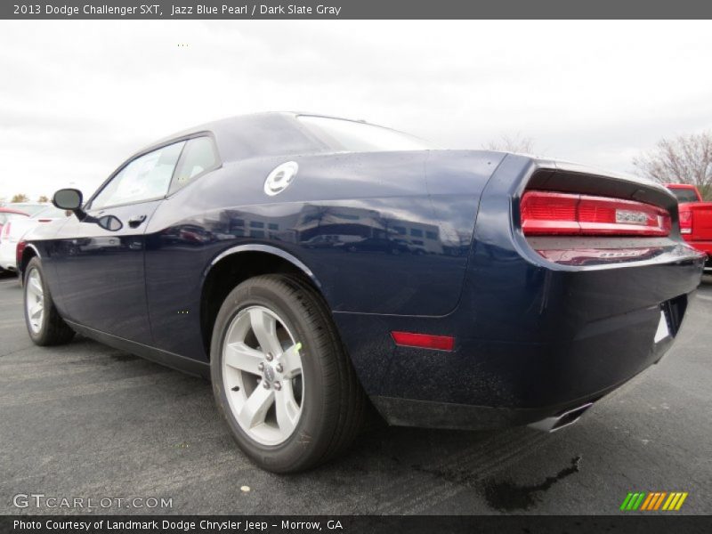 Jazz Blue Pearl / Dark Slate Gray 2013 Dodge Challenger SXT