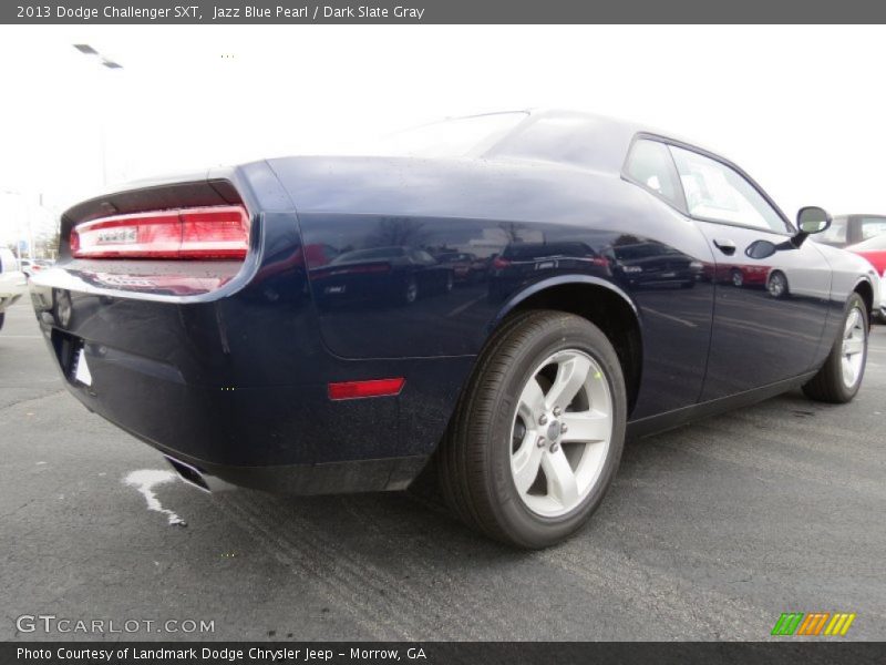 Jazz Blue Pearl / Dark Slate Gray 2013 Dodge Challenger SXT