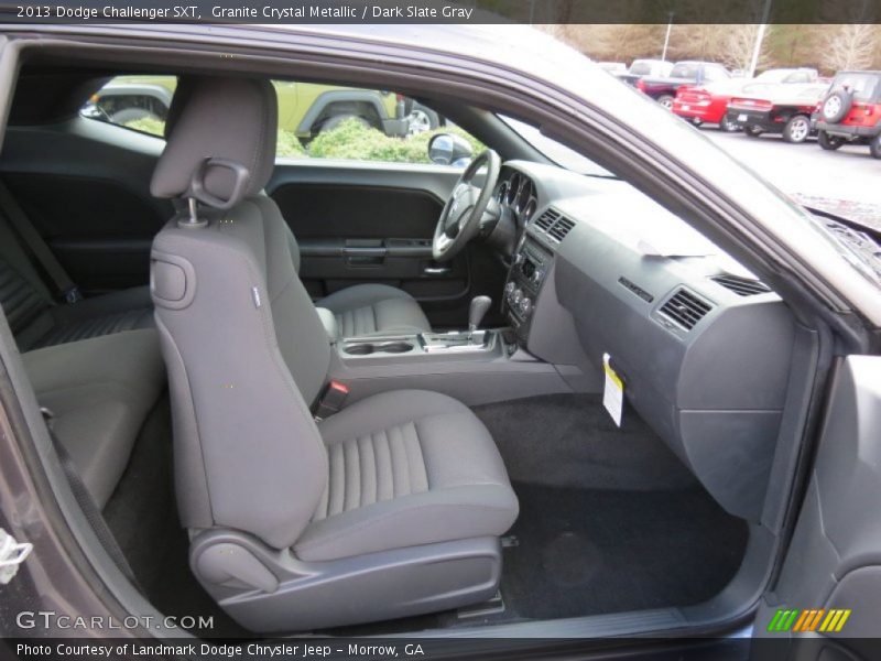  2013 Challenger SXT Dark Slate Gray Interior