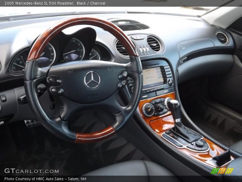 Black / Charcoal 2005 Mercedes-Benz SL 500 Roadster
