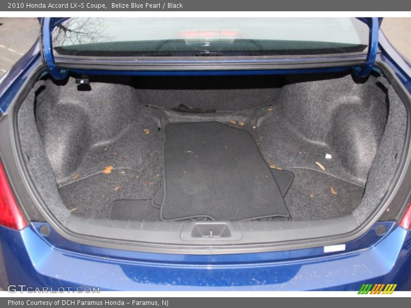  2010 Accord LX-S Coupe Trunk