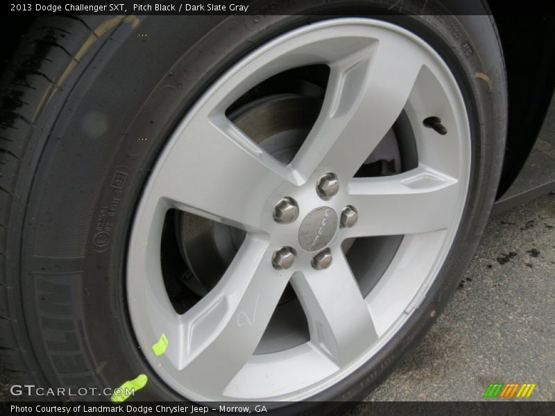 Pitch Black / Dark Slate Gray 2013 Dodge Challenger SXT