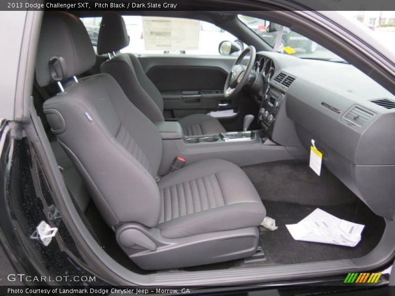 Pitch Black / Dark Slate Gray 2013 Dodge Challenger SXT