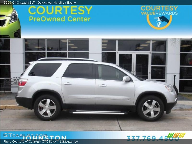 Quicksilver Metallic / Ebony 2009 GMC Acadia SLT