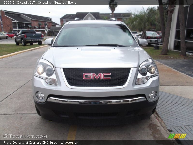 Quicksilver Metallic / Ebony 2009 GMC Acadia SLT