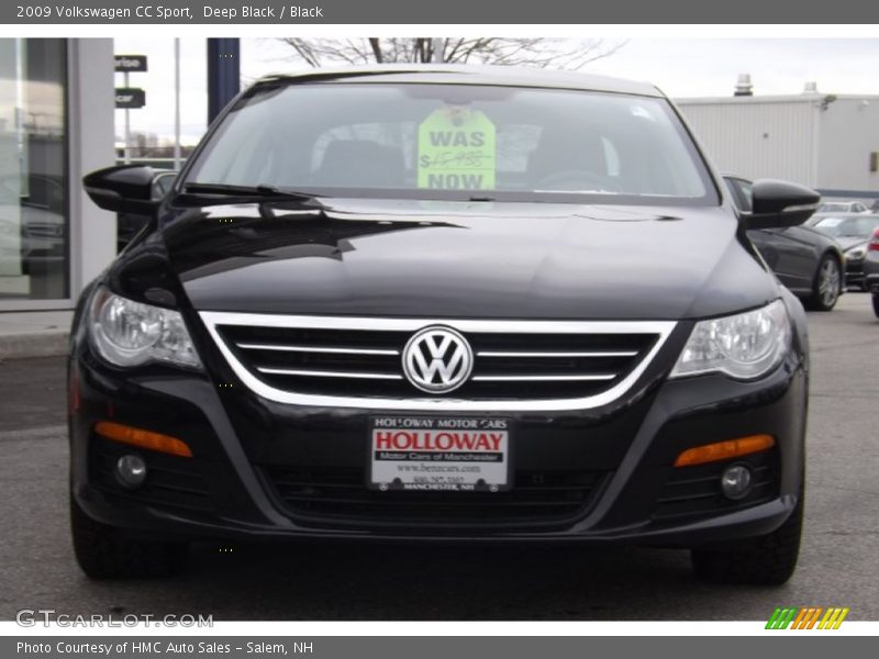 Deep Black / Black 2009 Volkswagen CC Sport