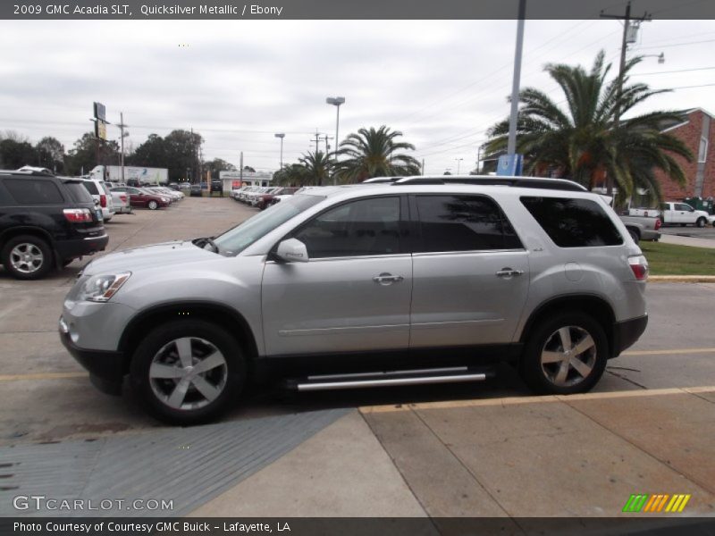 Quicksilver Metallic / Ebony 2009 GMC Acadia SLT