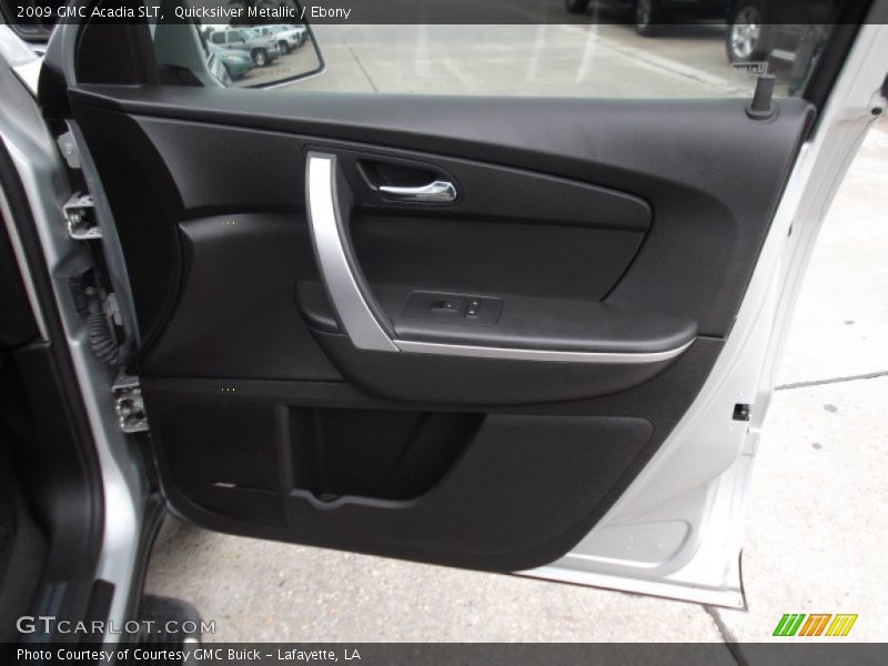 Quicksilver Metallic / Ebony 2009 GMC Acadia SLT