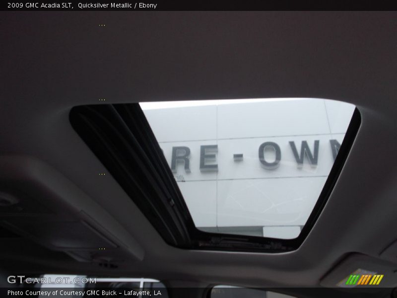 Quicksilver Metallic / Ebony 2009 GMC Acadia SLT