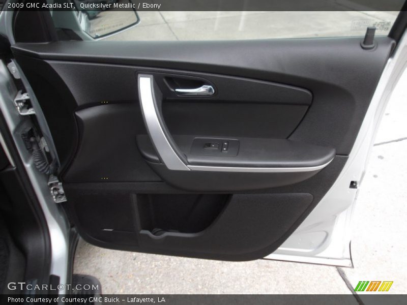 Quicksilver Metallic / Ebony 2009 GMC Acadia SLT