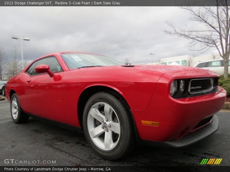 Redline 3-Coat Pearl / Dark Slate Gray 2013 Dodge Challenger SXT