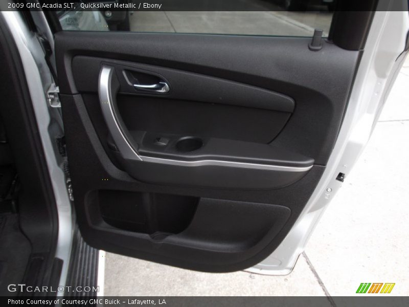 Quicksilver Metallic / Ebony 2009 GMC Acadia SLT