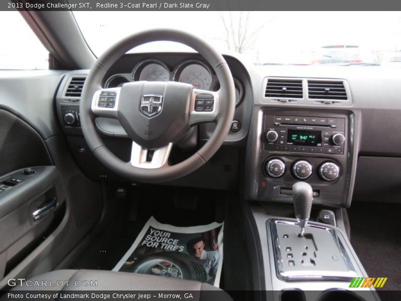 Redline 3-Coat Pearl / Dark Slate Gray 2013 Dodge Challenger SXT