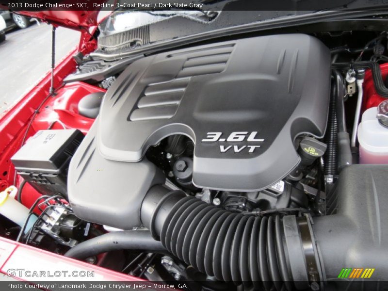 Redline 3-Coat Pearl / Dark Slate Gray 2013 Dodge Challenger SXT