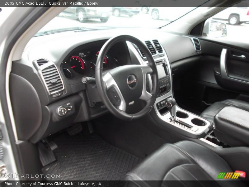 Quicksilver Metallic / Ebony 2009 GMC Acadia SLT