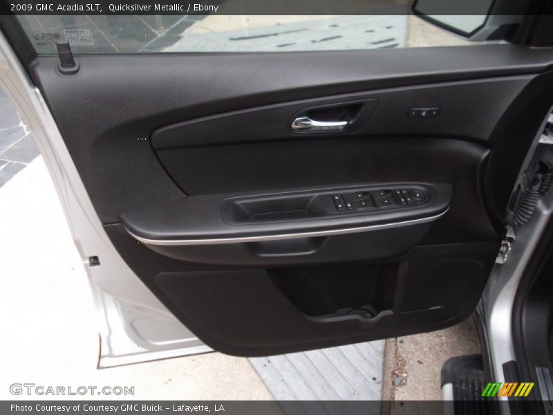Quicksilver Metallic / Ebony 2009 GMC Acadia SLT