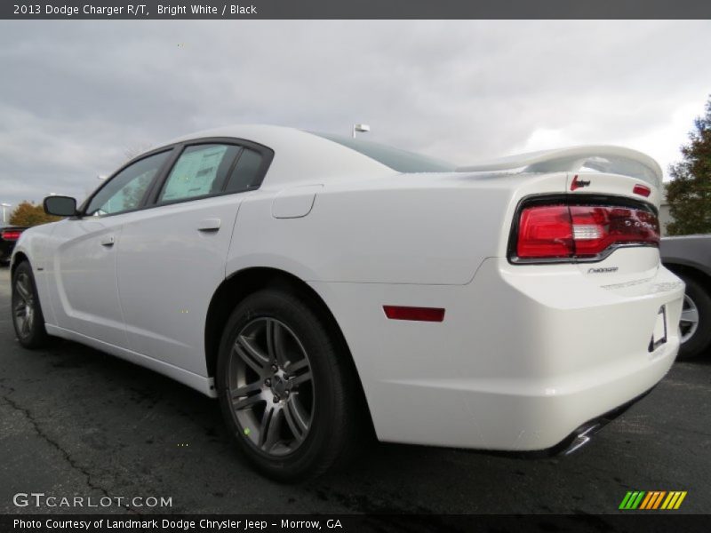 Bright White / Black 2013 Dodge Charger R/T