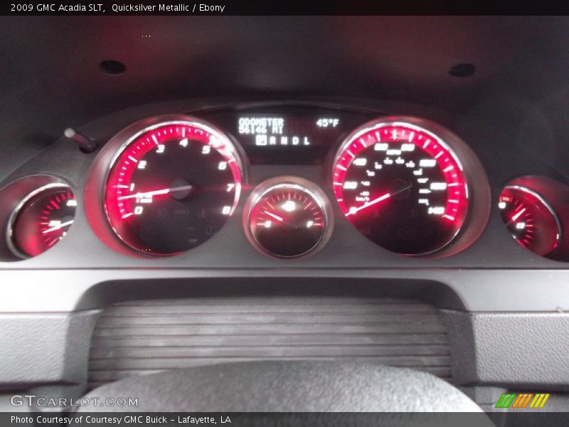 Quicksilver Metallic / Ebony 2009 GMC Acadia SLT