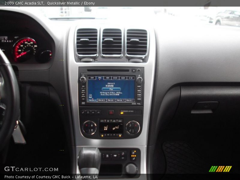 Quicksilver Metallic / Ebony 2009 GMC Acadia SLT