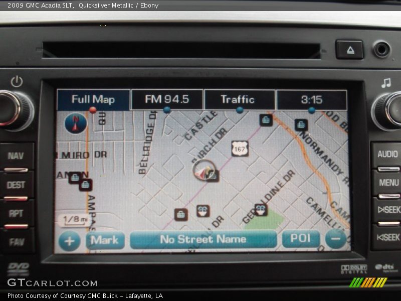 Quicksilver Metallic / Ebony 2009 GMC Acadia SLT