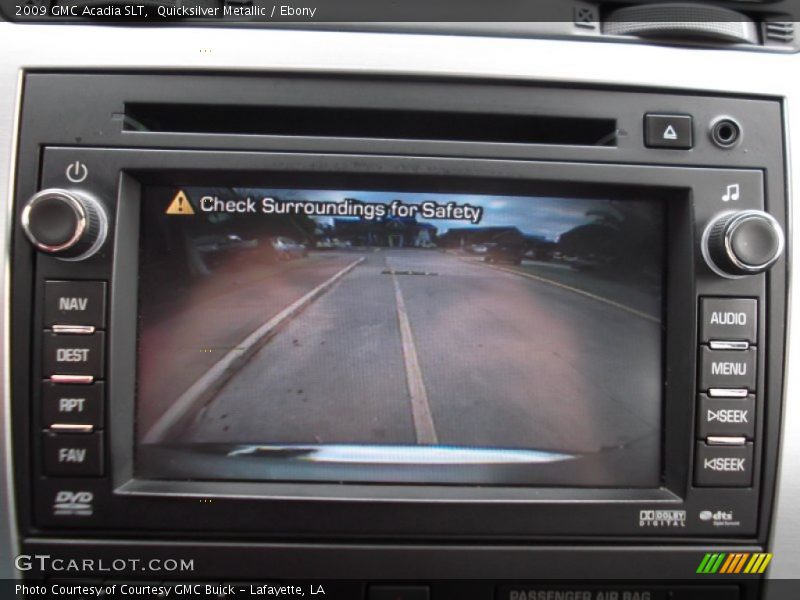 Quicksilver Metallic / Ebony 2009 GMC Acadia SLT