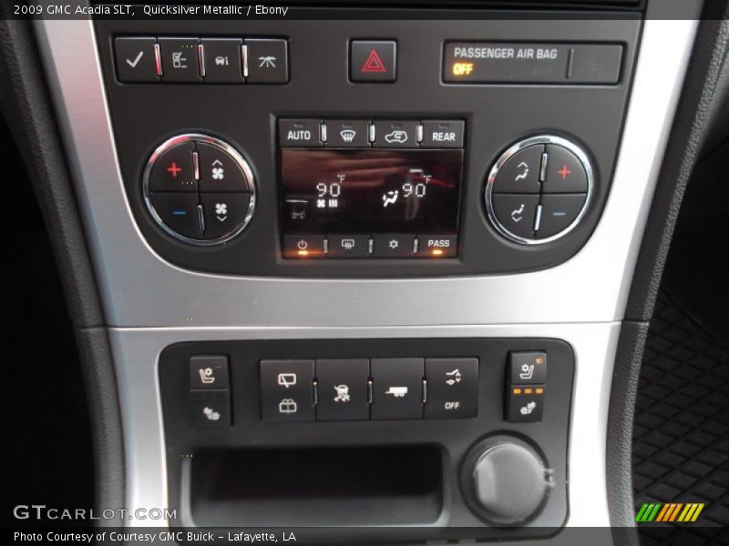 Quicksilver Metallic / Ebony 2009 GMC Acadia SLT