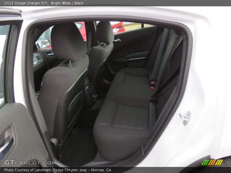Bright White / Black 2013 Dodge Charger R/T