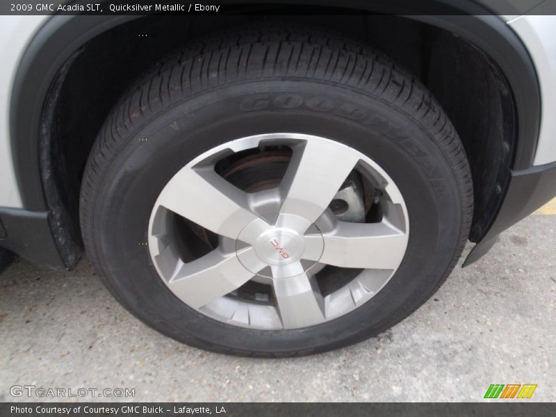 Quicksilver Metallic / Ebony 2009 GMC Acadia SLT