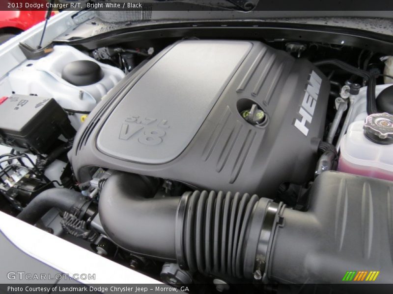 Bright White / Black 2013 Dodge Charger R/T