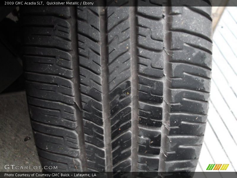 Quicksilver Metallic / Ebony 2009 GMC Acadia SLT