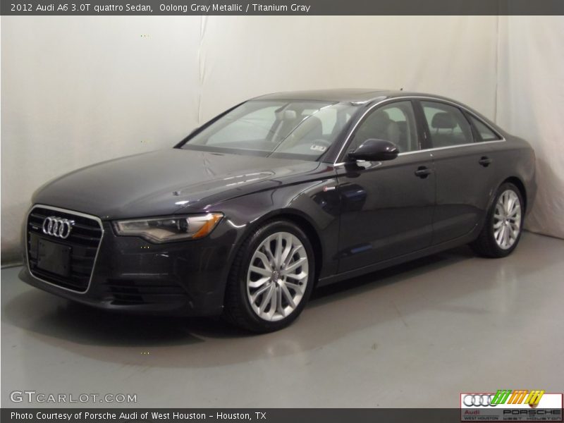 Oolong Gray Metallic / Titanium Gray 2012 Audi A6 3.0T quattro Sedan