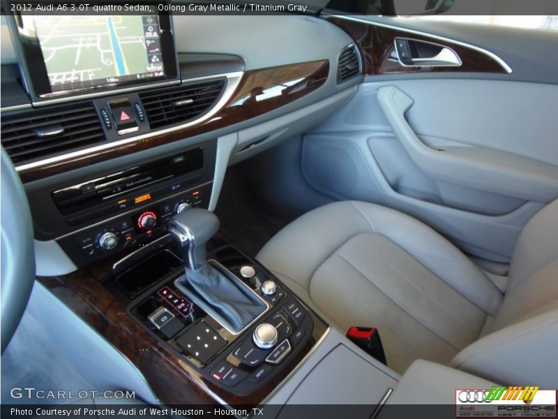 Oolong Gray Metallic / Titanium Gray 2012 Audi A6 3.0T quattro Sedan