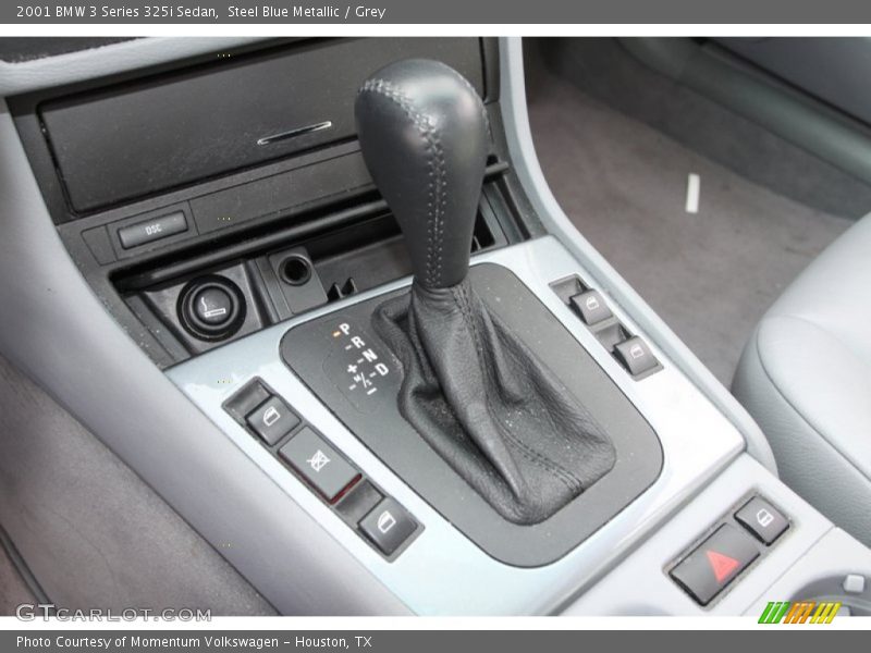 Steel Blue Metallic / Grey 2001 BMW 3 Series 325i Sedan