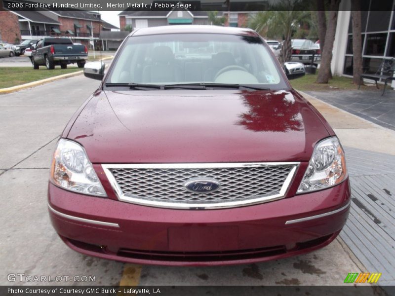 Merlot Metallic / Pebble Beige 2006 Ford Five Hundred Limited