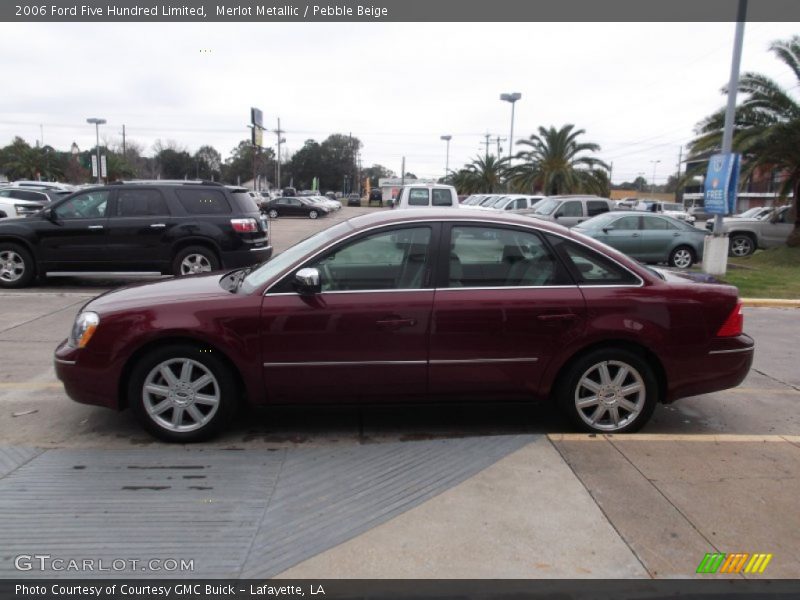 Merlot Metallic / Pebble Beige 2006 Ford Five Hundred Limited