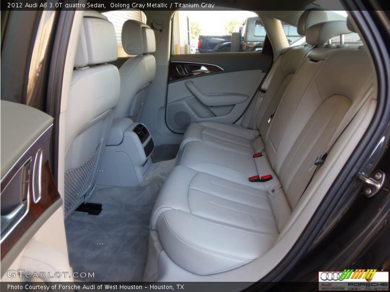Oolong Gray Metallic / Titanium Gray 2012 Audi A6 3.0T quattro Sedan