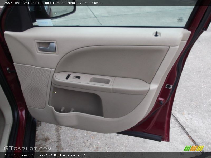 Merlot Metallic / Pebble Beige 2006 Ford Five Hundred Limited