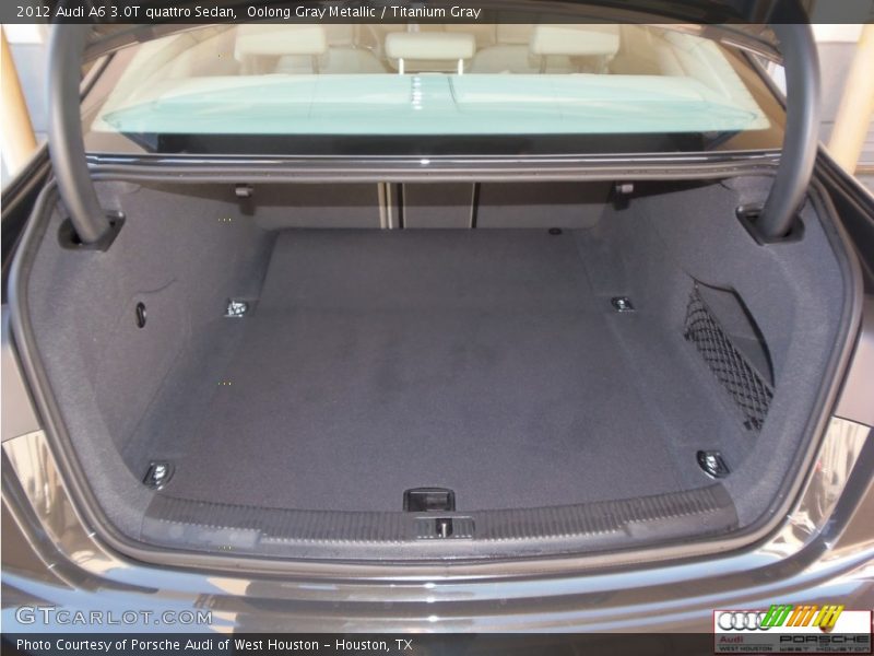 Oolong Gray Metallic / Titanium Gray 2012 Audi A6 3.0T quattro Sedan