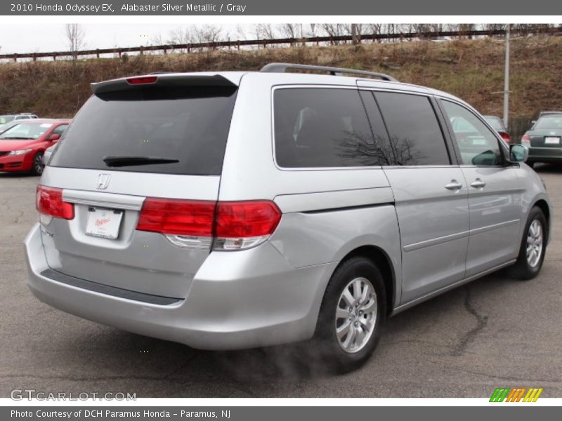 Alabaster Silver Metallic / Gray 2010 Honda Odyssey EX