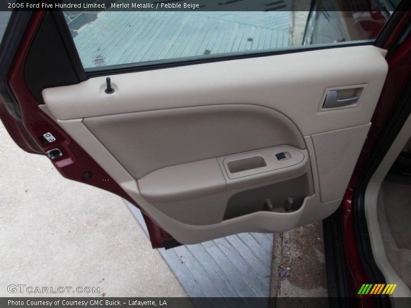 Merlot Metallic / Pebble Beige 2006 Ford Five Hundred Limited
